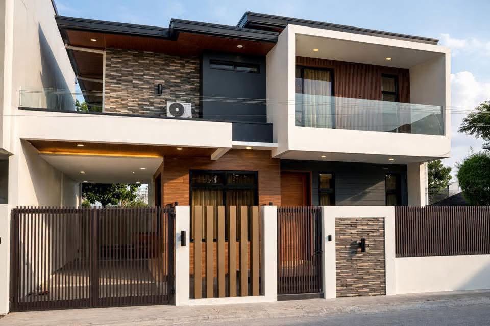 brandnew modern house at metrogate subdivision angeles city